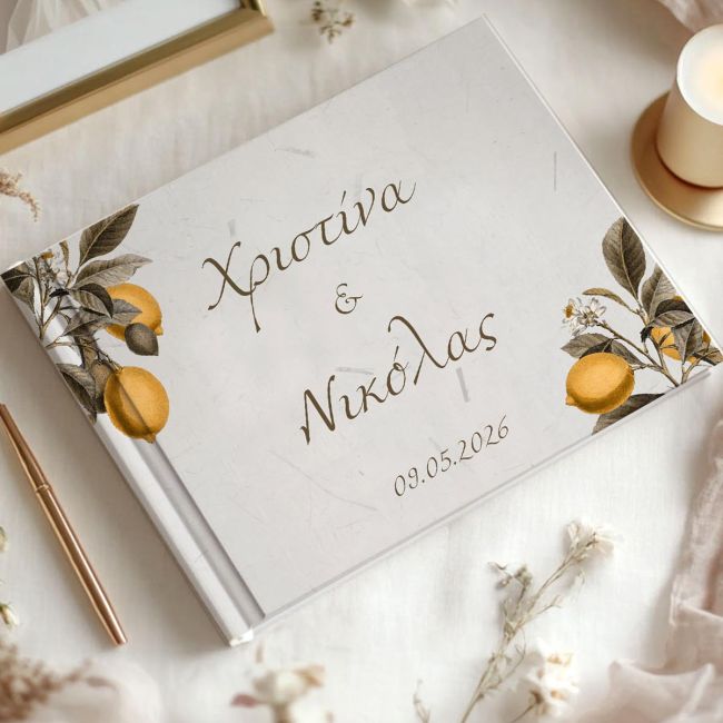 Wishes book, Minimal Floral