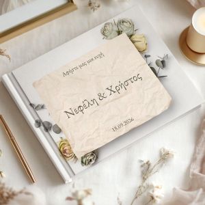 Wishes book, Vintage Floral 2