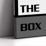 Canvas print Think outside the box Gray Framed canvas View 5