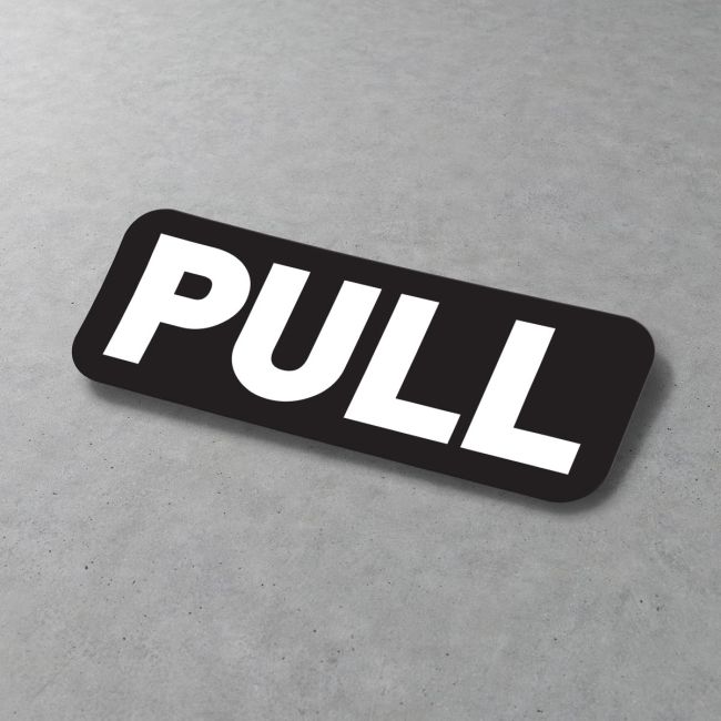 Αυτοκόλλητο Πόρτας Pull