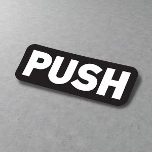 Αυτοκόλλητο Πόρτας Push