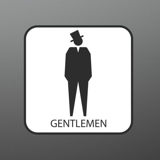 Window sticker Door Push