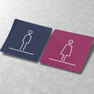 Αυτοκόλλητο WC 2