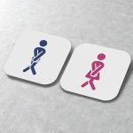 Αυτοκόλλητο WC 3