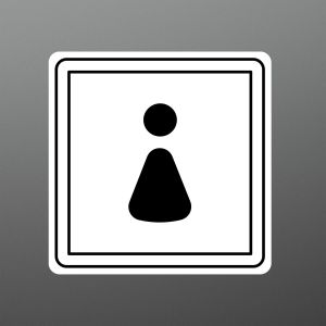 Αυτοκόλλητο WC 4 2