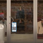 Shop windowFollow us on instagram QR Code, art 4