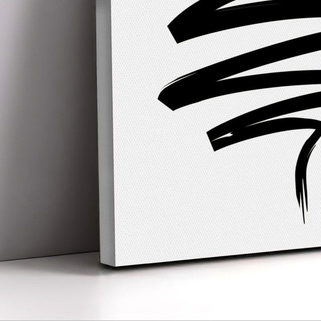 Canvas print Tree abstract multicolor Framed canvas View 5