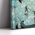 Canvas print Frida in vintage Framed canvas View 5