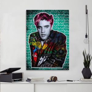 Canvas print Βlue sweat what? Framed canvas View 1