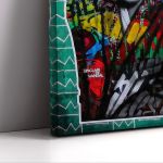 Canvas print Βlue sweat what? Framed canvas View 5