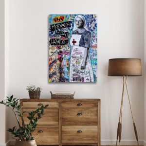 Canvas print Modern hero Framed canvas View 1 2