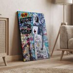 Πίνακας σε καμβά Modern hero Καμβάς τελαρωμένος Όψη 4