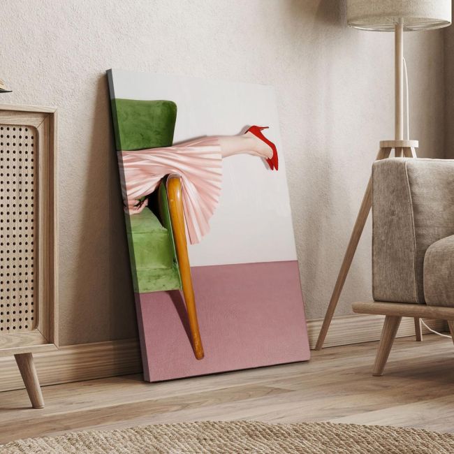 Canvas print Exhaustion from the 50's Framed canvas View 4