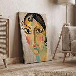 Canvas print Mystical head Alexej von Jawlensky Framed canvas View 4