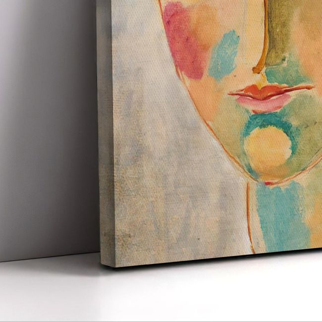 Canvas print Mystical head Alexej von Jawlensky Framed canvas View 5