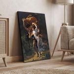 Canvas print The Storm Cot P. A. Framed canvas View 4