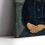 Canvas print Woman with a necklace Modigliani A. Framed canvas View 5