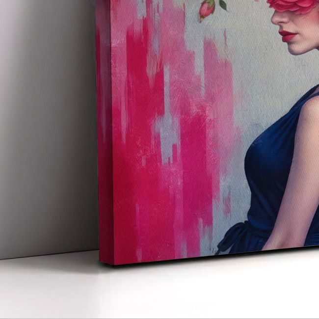 Canvas print Rose woman Framed canvas View 5