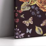 Canvas print Spring in vintage colours vertical Framed canvas View 5