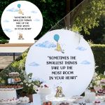 Wooden Baptism Sign Some times custom figure Printed wood (mdf) View 1