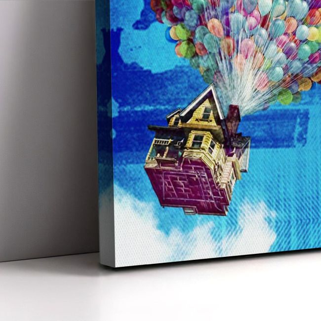 Canvas print Balloon house II Framed canvas View 5