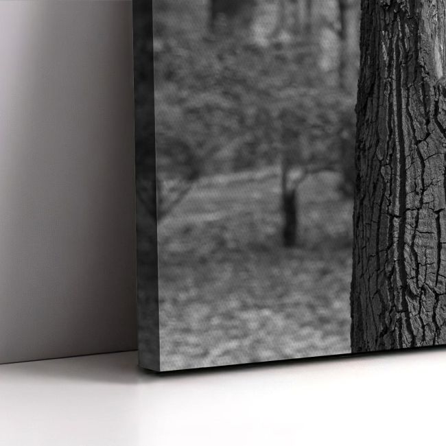 Canvas print Heart on tree (with name) Framed canvas View 5