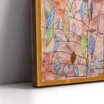 Πίνακας ζωγραφικής  Barely in leaf Klee P. Καμβάς τελαρωμένος Όψη 5