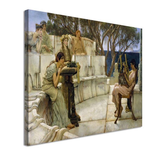 Canvas print Sappho and Alcaeus Alma-Tadema L. Framed canvas View 4