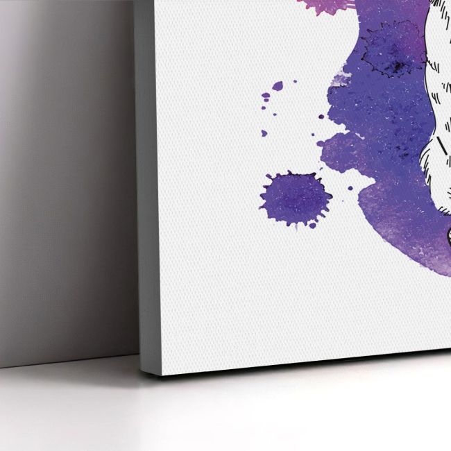 Canvas print Labrador Retriever Drawing Framed canvas View 5