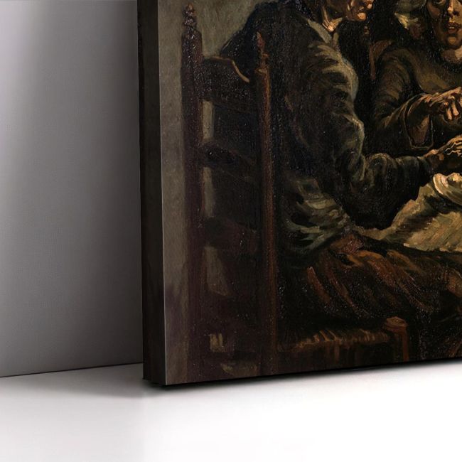 Πίνακας ζωγραφικής The potato eaters Vincent van Gogh Καμβάς τελαρωμένος Όψη 5