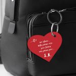 Heart locket " I miss you"with your initials for your Valentine