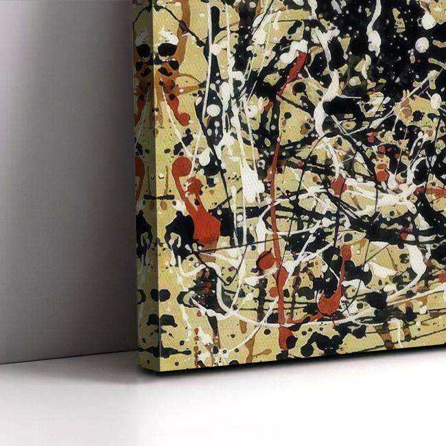 Canvas print In Pollock style Framed canvas View 5