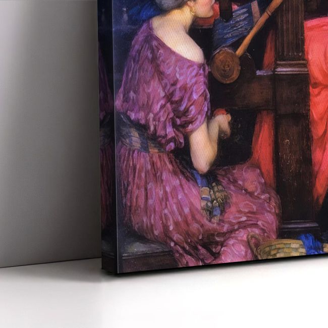 Canvas print Penelope and the suitors Waterhouse J. W. Framed canvas View 5