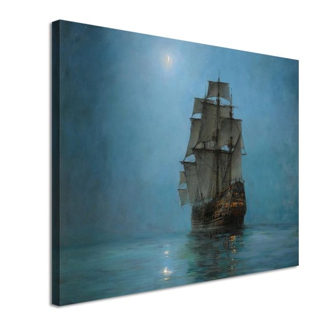 Canvas print AThe Thermopylae leaving Foochow Dawson M. Framed canvas View 4