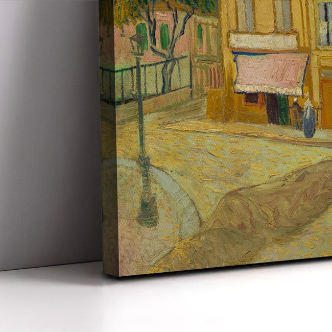 Canvas print The yellow house Vincent van Gogh Framed canvas View 5