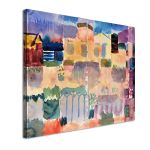 Canvas print Garden in St. Germain Klee P. Framed canvas View 4