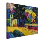 Canvas print Landscape with green house Kandinsky W. Framed canvas View 4