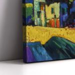 Canvas print Landscape with green house Kandinsky W. Framed canvas View 5