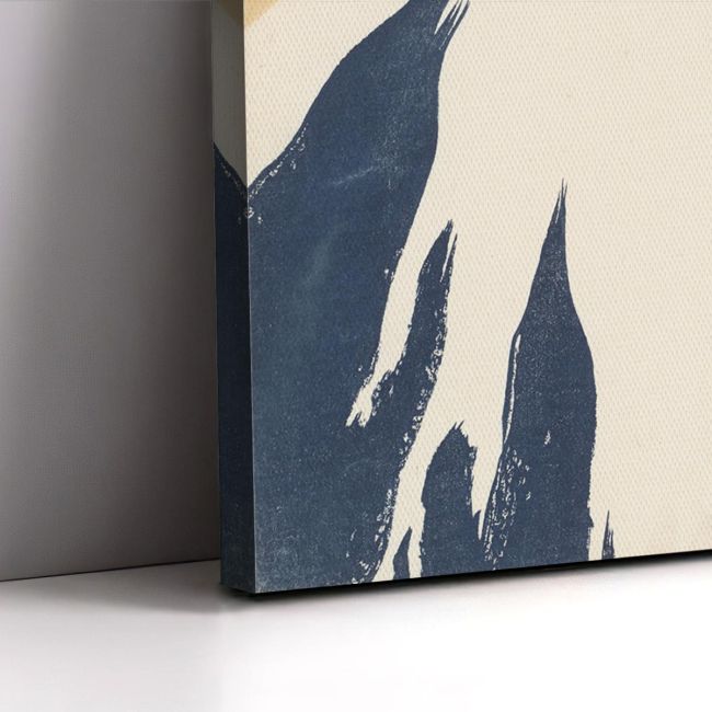 Πίνακας ζωγραφικής Fuji mountain Kamisaka Sekka Καμβάς τελαρωμένος Όψη 5