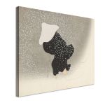 Canvas print Dwarrelende sneeuw  Kamisaka Sekka Framed canvas View 4