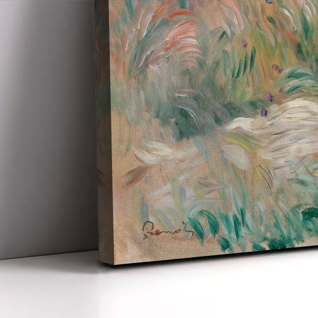 Canvas print Girls in the grass  Renoir A. Framed canvas View 5