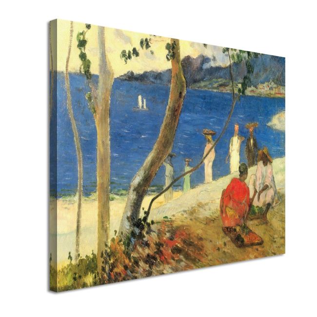 Canvas print By the coast II Gauguin P. Framed canvas View 4