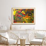Canvas print Abstract selection CII Framed canvas View 14