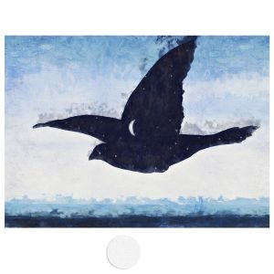 Canvas print Le baiser reart (original R. Magritte) Framed canvas View 1 2