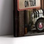 Πίνακας σε καμβά Equipment on tour Καμβάς τελαρωμένος Όψη 5