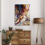 Canvas print The girl and the violoncello Framed canvas View 4