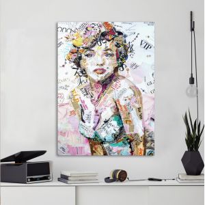 Πίνακας σε καμβά Glam and glory vertical