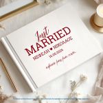 Wedding wishes book, Cute Wedding