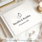 Wedding wishes book, Just Married