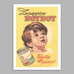 Vintage poster NOUNOU Frameless print View 15